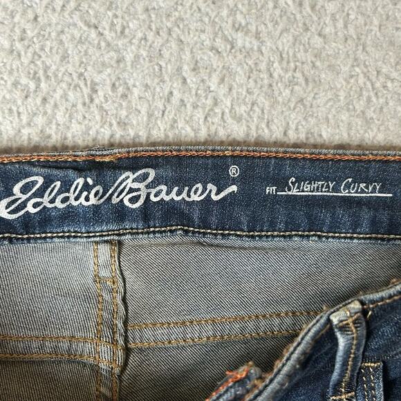 Eddie Bauer Short Womens 12 Blue Elysian Bermuda Shorts NEW - Picture 4 of 10